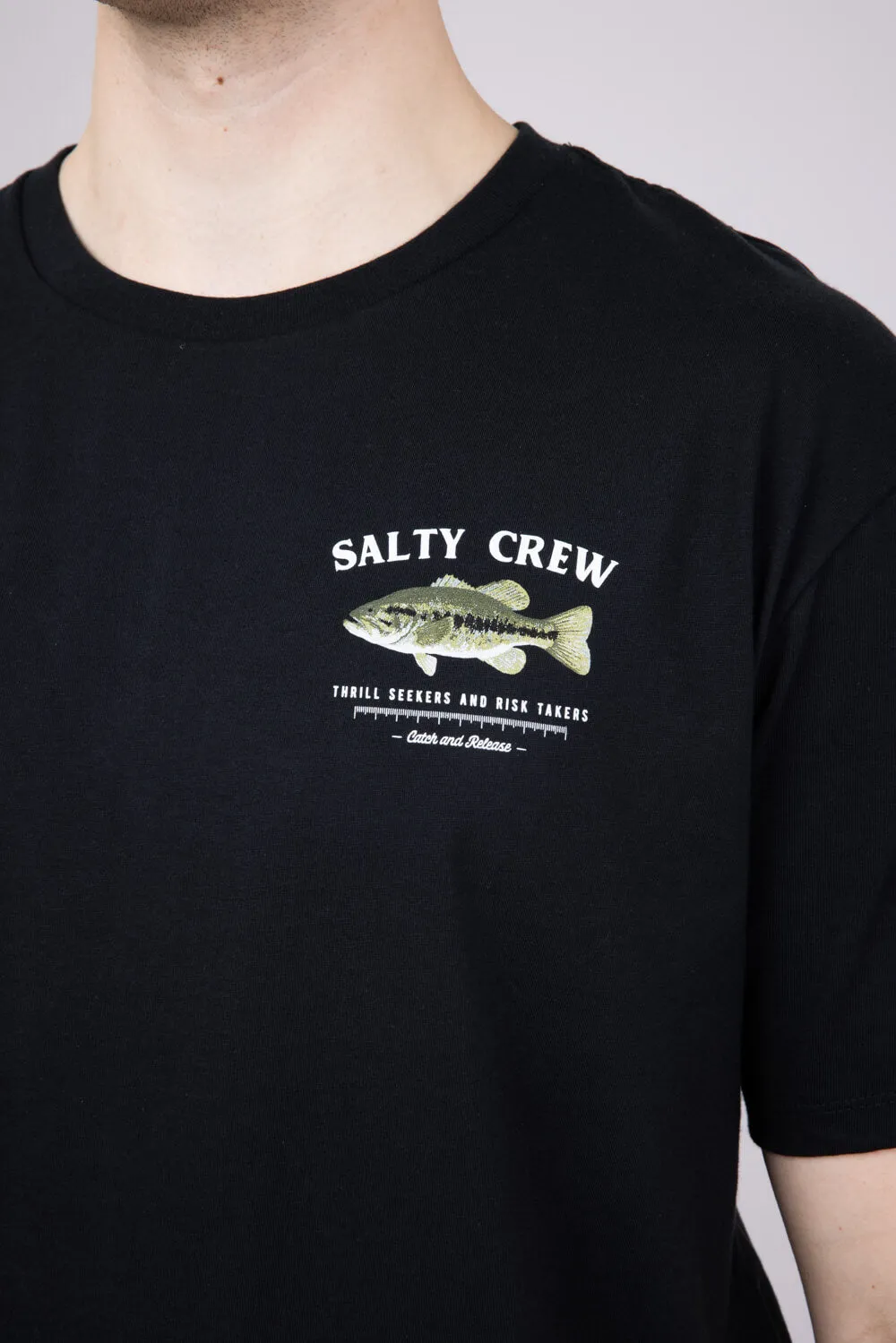 Salty Crew Big Mouth T-Shirt for Men in Black | 20035228-BLK sold by Glik’s product image thumbnail 4