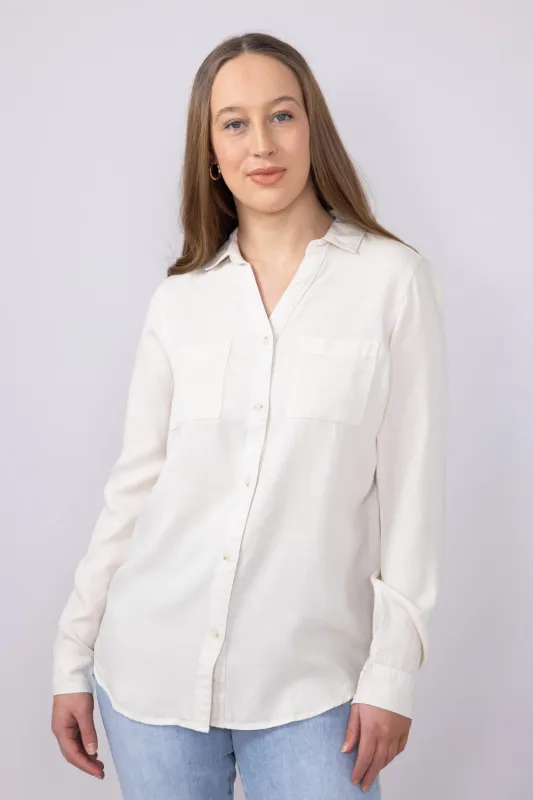 Thread & Supply Ginger Top for Women in Off White | T8035LZTTS-OFFWHITE sold by Glik’s