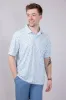 Printed Golf Party Polo Shirt for Men in White | FGM114-WHITE sold by Glik’s