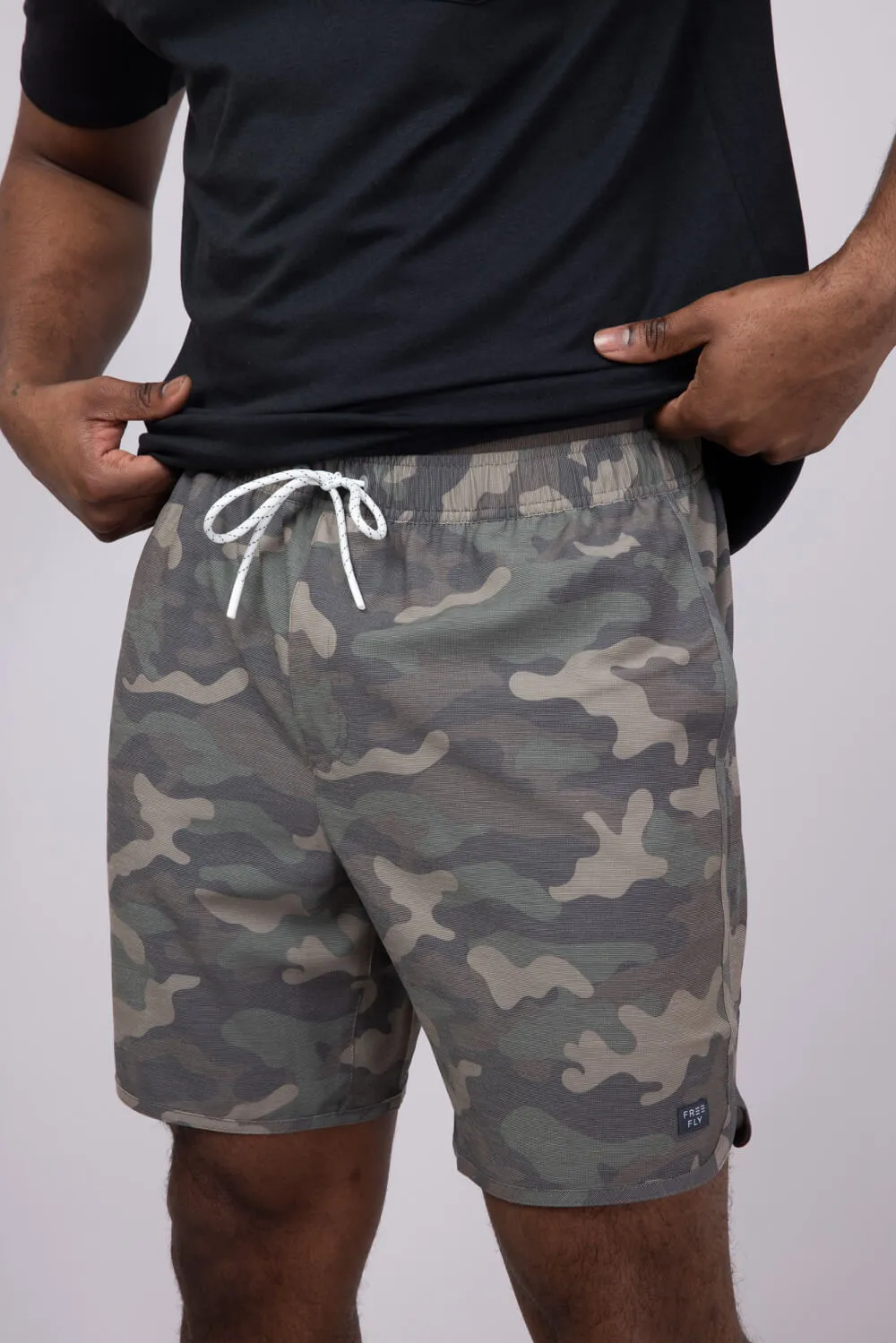 Free Fly Reverb 8" Shorts for Men in Woodland Camo | MRVBS-CAMO sold by Glik’s product image thumbnail 3