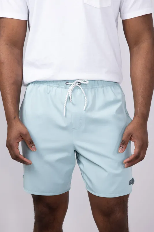 Free Fly Reverb 8" Shorts for Men in Ocean Mist | MRVBS420-OCEANMIST made by Glik’s