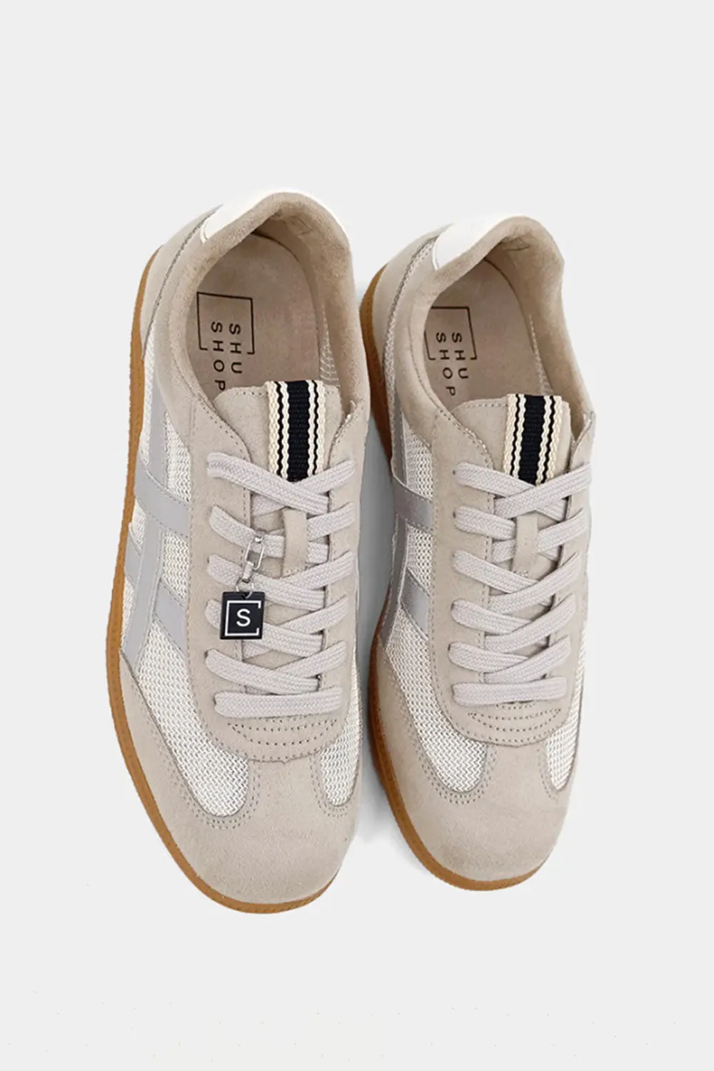 Shu Shop Sasha Sneakers for Women in Silver | SASHA-SILVER sold by Glik’s product image thumbnail 5