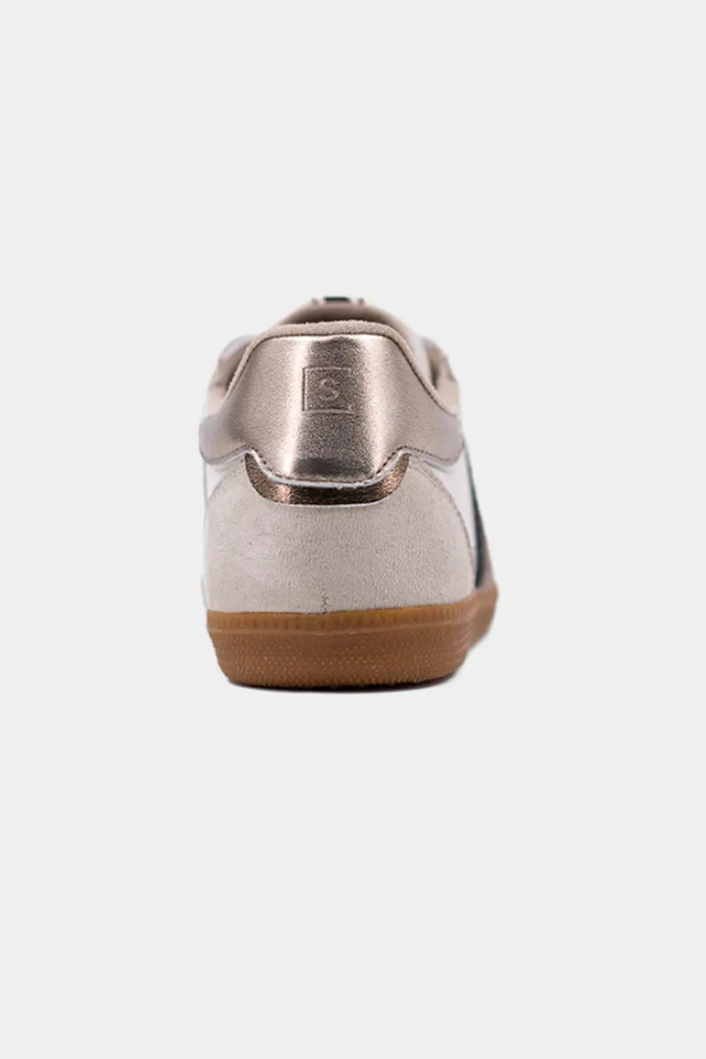 Shu Shop Stevie Sneakers for Women in Metallic Cream | STEVIE-METALLICS sold by Glik’s product image thumbnail 4