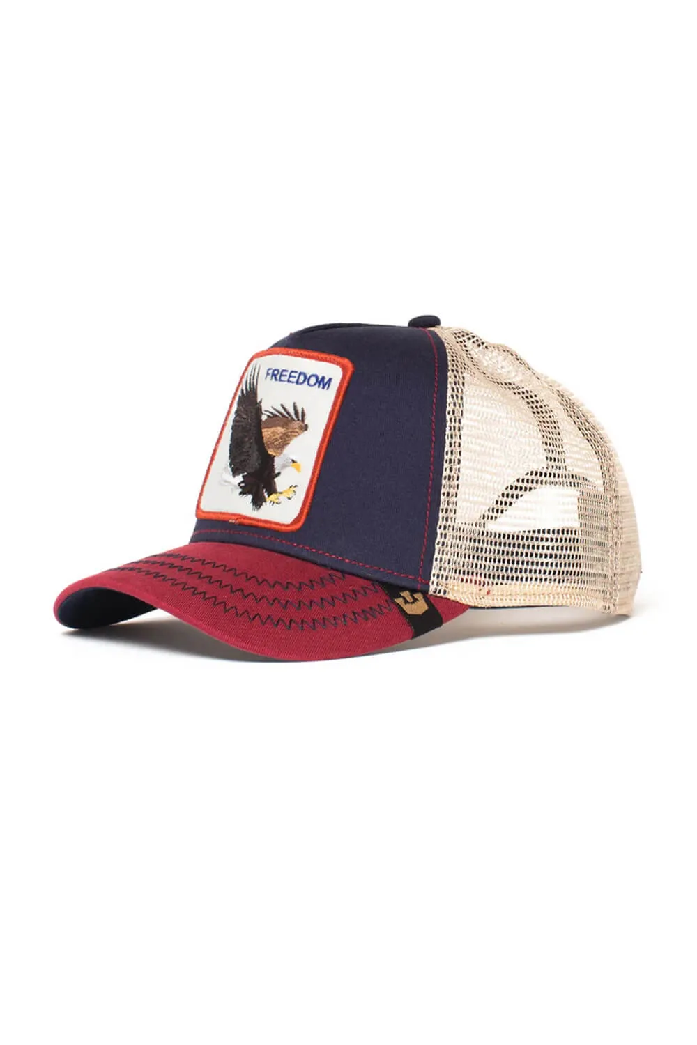 Goorin Bros Freedom Eagle Trucker Hat for Men in Navy | 101-0384-IND-O/S sold by Glik’s product image thumbnail 2