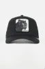 Goorin Bros The Panther Trucker Hat for Men in Black | 101-0381-YA-BLK-O/S sold by Glik’s