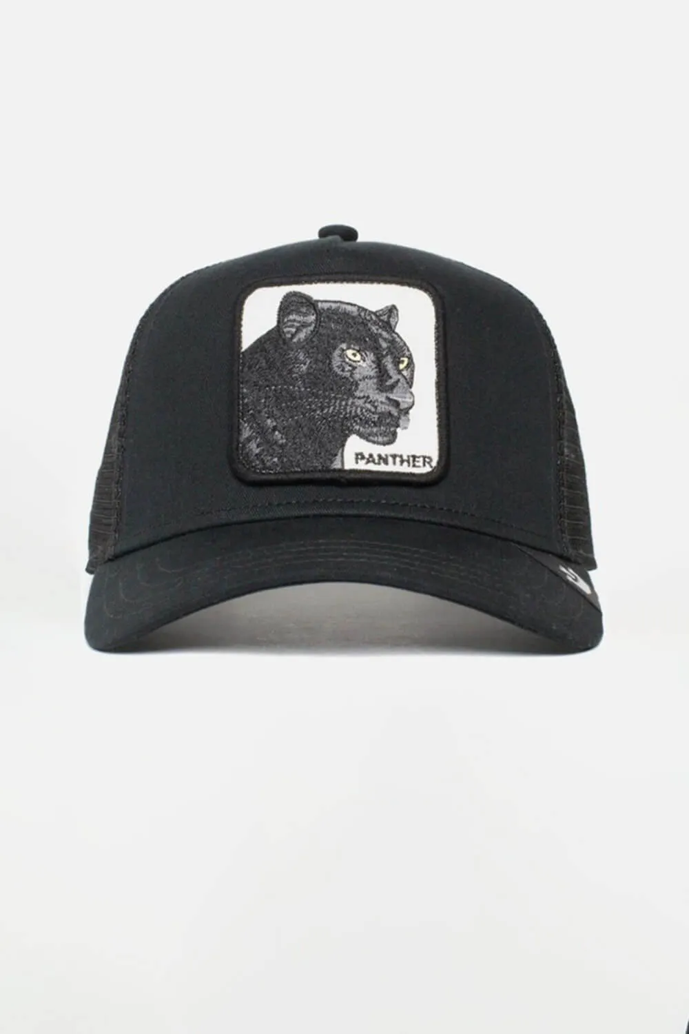 Goorin Bros The Panther Trucker Hat for Men in Black | 101-0381-YA-BLK-O/S sold by Glik’s