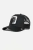 Goorin Bros The Panther Trucker Hat for Men in Black | 101-0381-YA-BLK-O/S sold by Glik’s