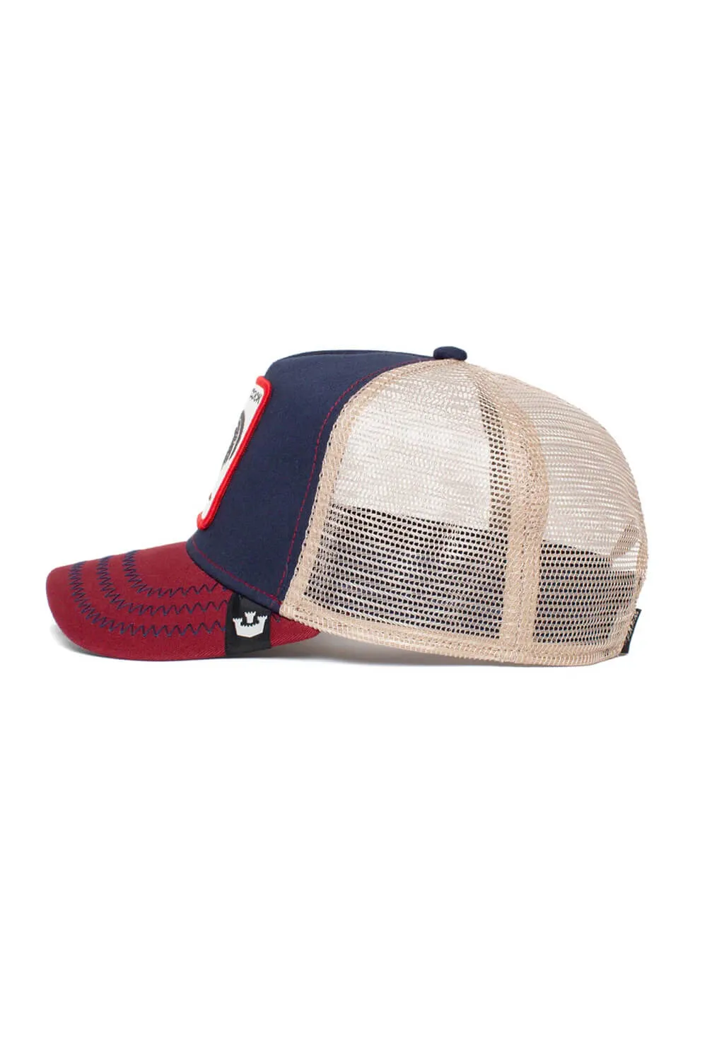 Goorin Bros The Cock Trucker Hat for Men in Navy | 101-0378-YA-NVY-O/S sold by Glik’s product image thumbnail 3