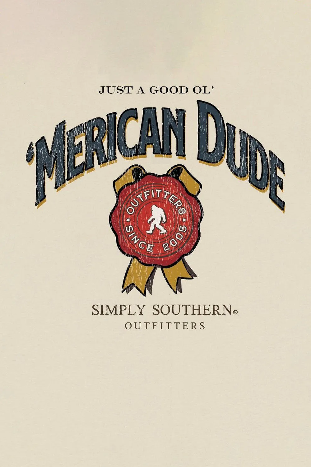 Simply Southern Wax Label T-Shirt for Men in Beige | MN-SS-LABEL-WISP sold by Glik’s product image thumbnail 3