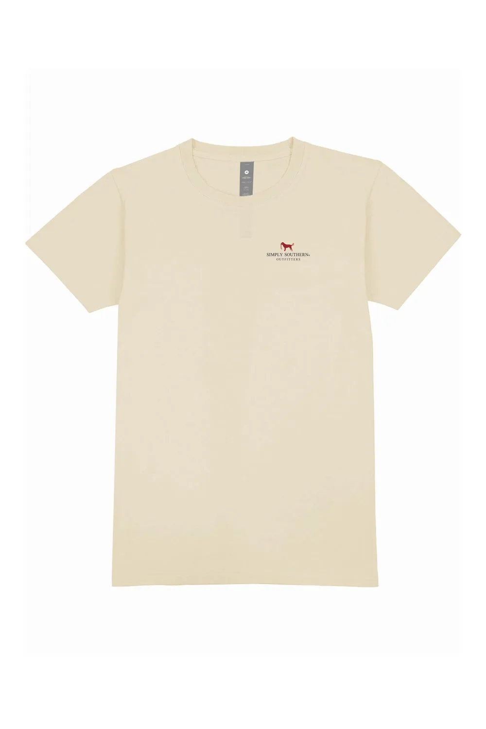 Simply Southern Wax Label T-Shirt for Men in Beige | MN-SS-LABEL-WISP sold by Glik’s product image thumbnail 2