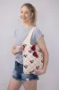 Crochet Cherry Market Bag for Women in Cream | MMA8869IV sold by Glik’s
