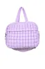 Quilted Puffer Weekender Bubble Bag for Women in Light Purple | KDC-WKB-25-LPL sold by Glik’s
