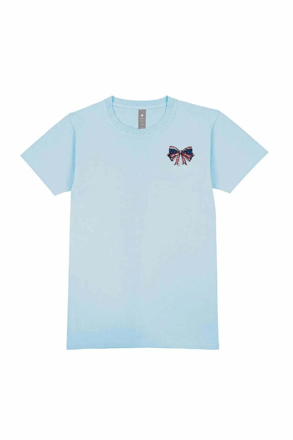 Simply Southern Youth Land Of Liberty T-Shirt for Girls in Ice | YTH-SS-SWEET-ICE sold by Glik’s product image thumbnail 2