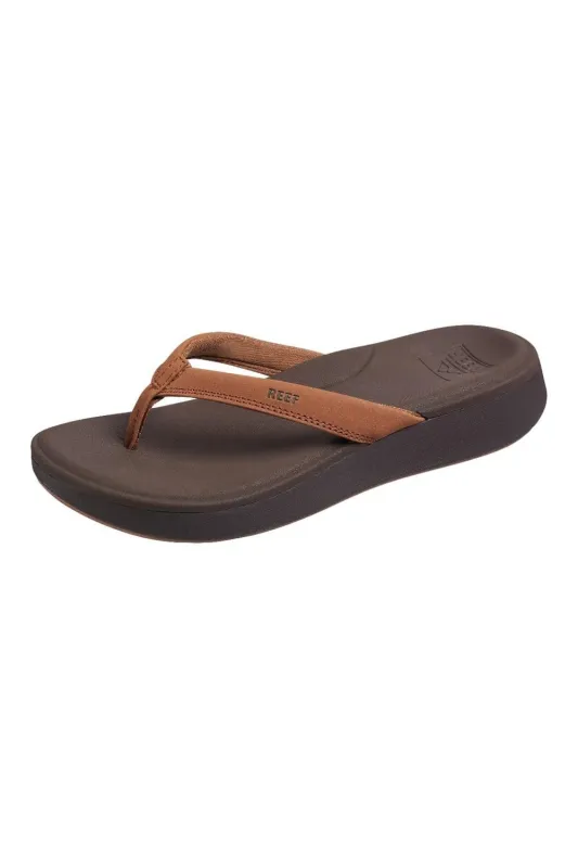 Reef Cushion Cloud Flip Flops for Women in Espresso | CJ3634 sold by Glik’s