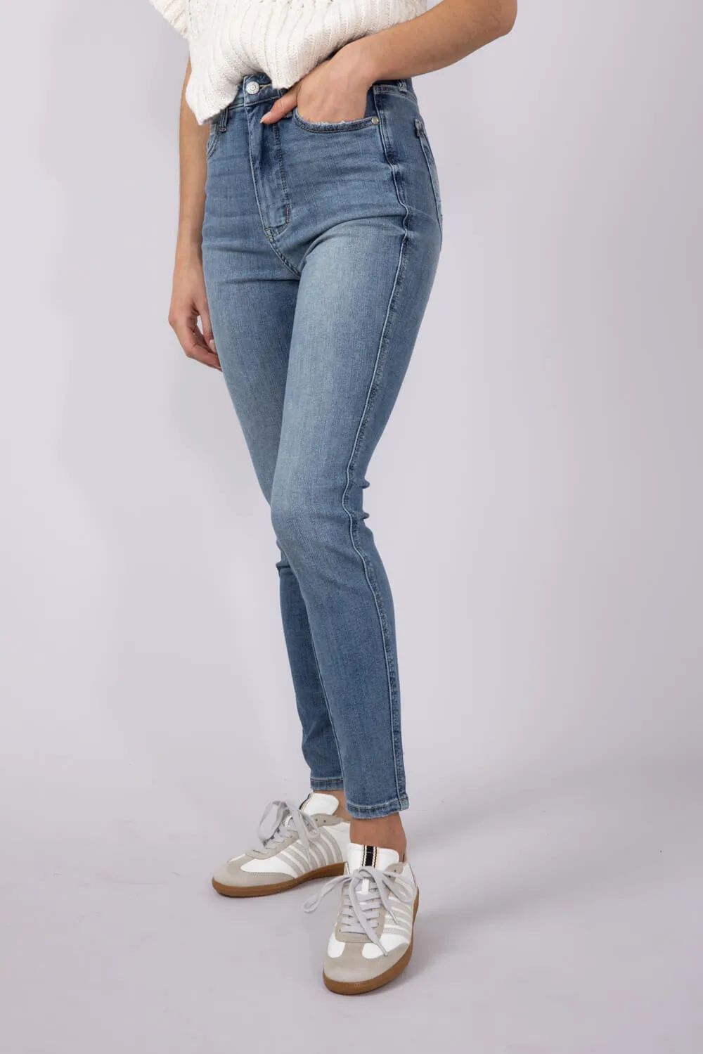 Judy Blue High-Rise Clean Skinny Jeans for Women | 88767REG sold by Glik’s