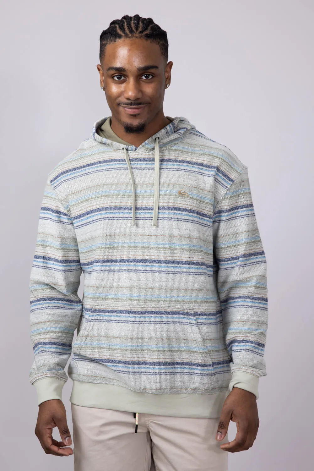 Quiksilver Great Otway Hoodie for Men in Pale Aloe | QSM15FT014-PAA sold by Glik’s