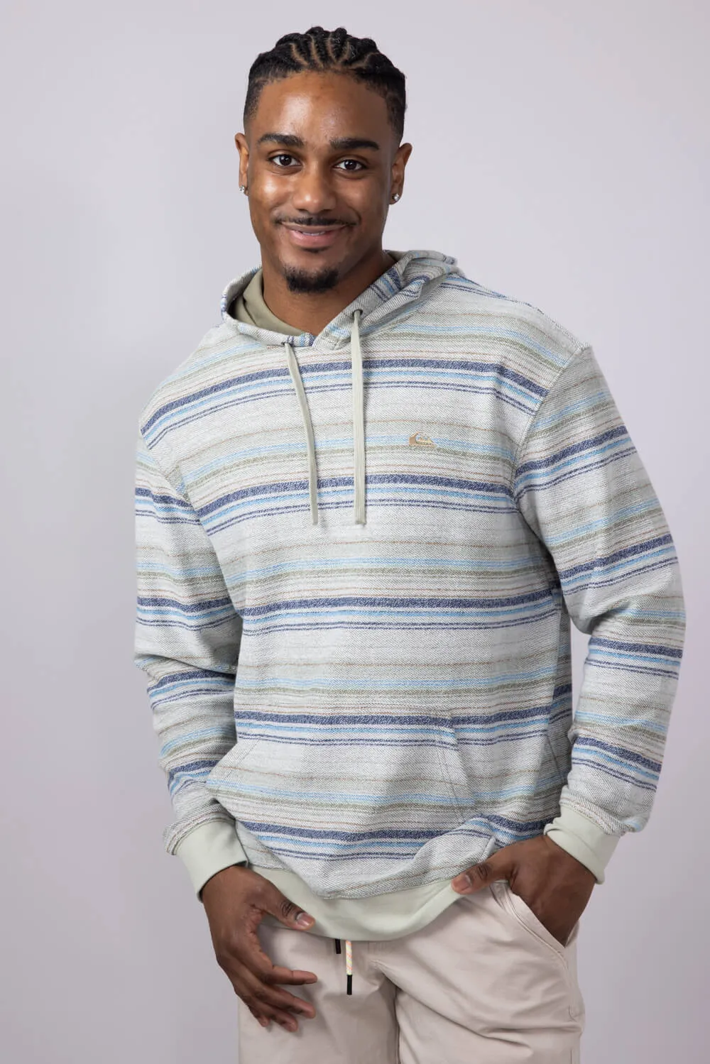 Quiksilver Great Otway Hoodie for Men in Pale Aloe | QSM15FT014-PAA sold by Glik’s product image thumbnail 4