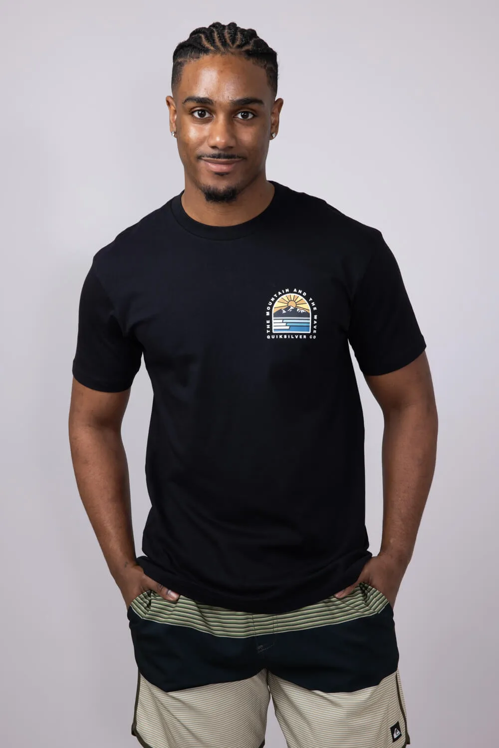 Quiksilver Multi Terrain T-Shirt for Men in Black | QSM15ST107-BLK sold by Glik’s product image thumbnail 2