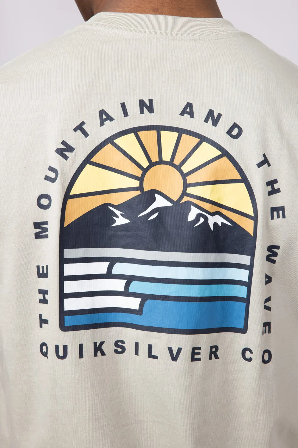 Quiksilver Multi Terrain T-Shirt for Men in Pale Aloe Beige | QSM15ST107-PAA sold by Glik’s product image thumbnail 4
