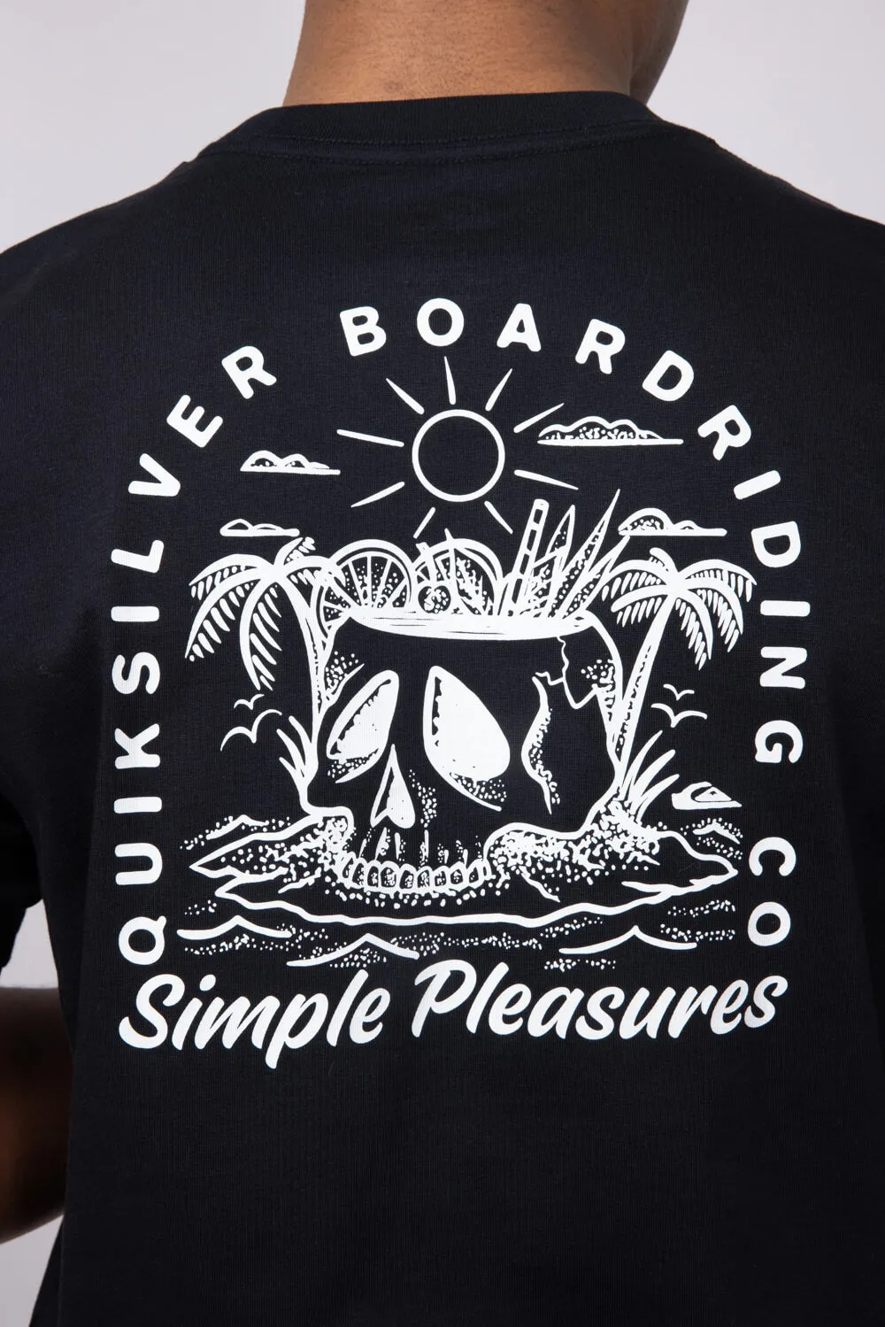 Quiksilver Simple Pleasures T-Shirt for Men in Black | QSM15ST106-BLK sold by Glik’s product image thumbnail 4