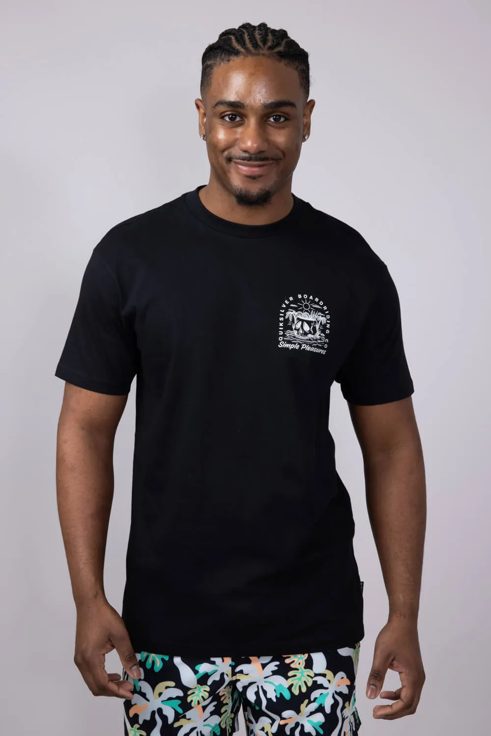 Quiksilver Simple Pleasures T-Shirt for Men in Black | QSM15ST106-BLK sold by Glik’s product image thumbnail 2