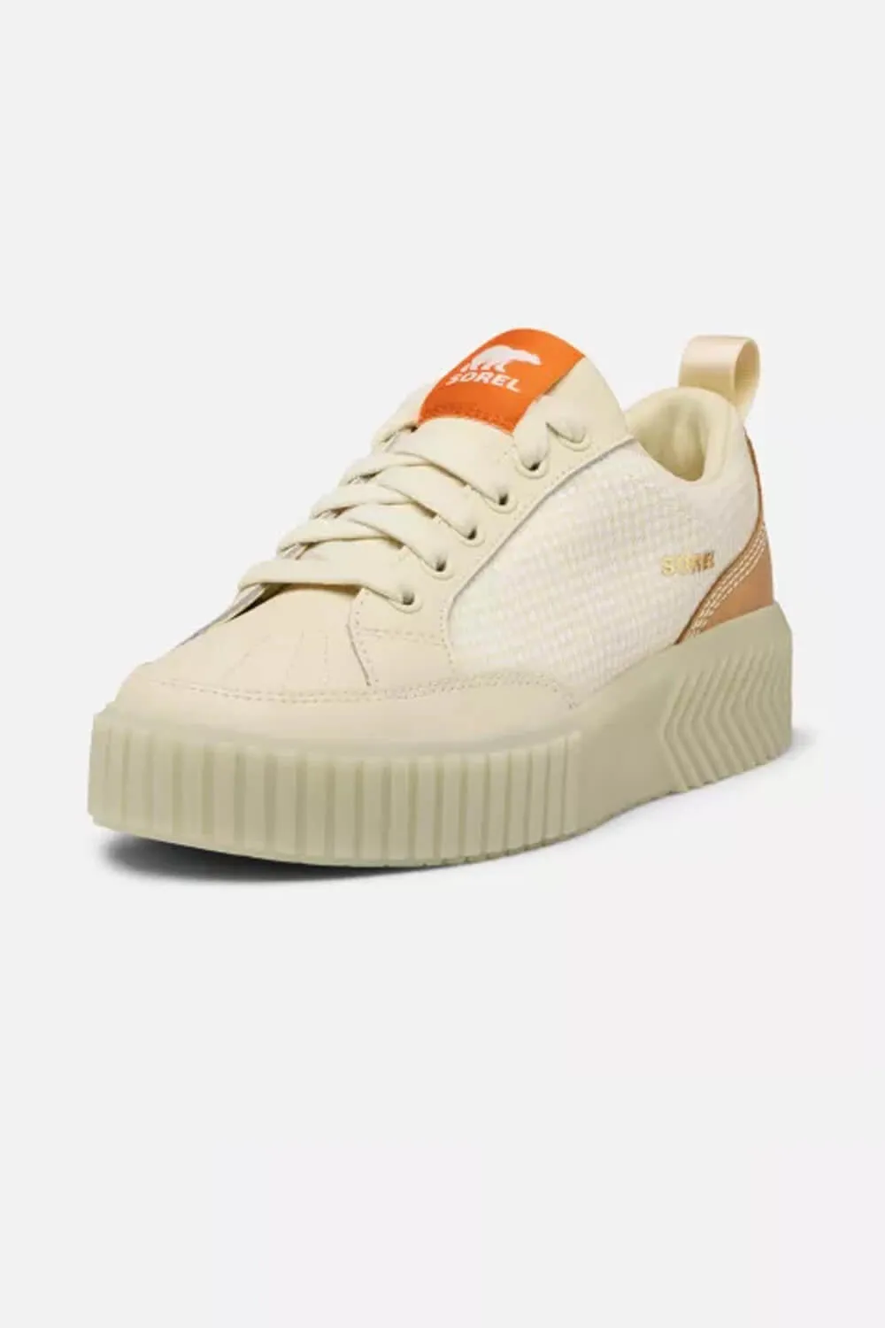 Sorel Out N About Ave Low Waterproof Sneakers for Women in Bleached Ceramic/Light Aloe | 2115191-165 sold by Glik’s product image thumbnail 2