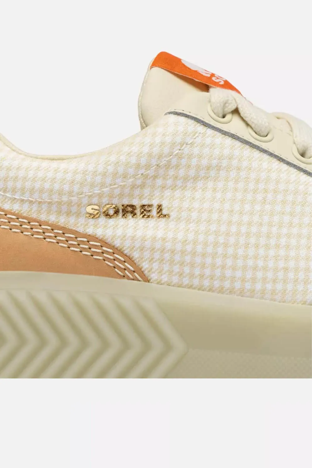 Sorel Out N About Ave Low Waterproof Sneakers for Women in Bleached Ceramic/Light Aloe | 2115191-165 sold by Glik’s product image thumbnail 3