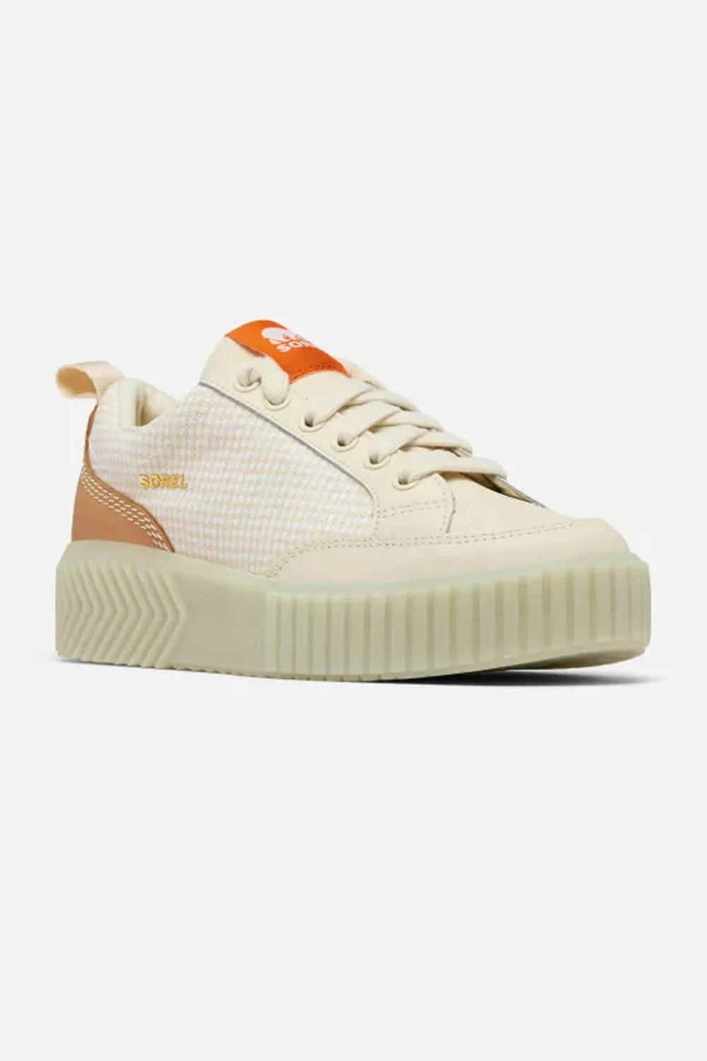 Sorel Out N About Ave Low Waterproof Sneakers for Women in Bleached Ceramic/Light Aloe | 2115191-165 sold by Glik’s product image thumbnail 4