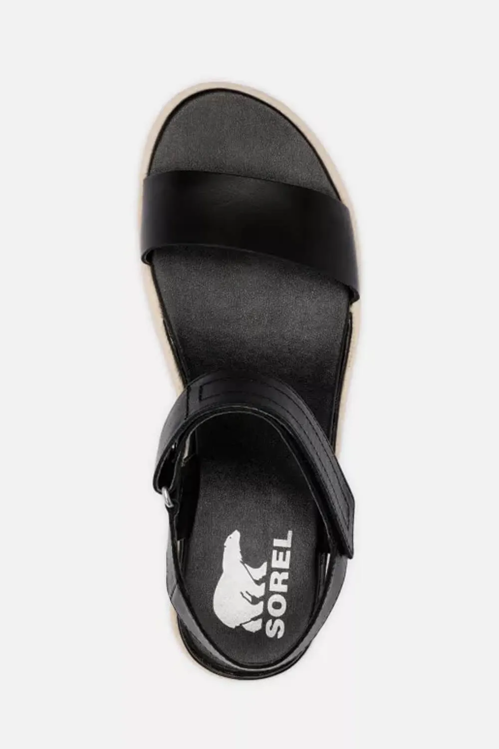 Sorel Cameron Flatform Wedge Sandals for Women in Black | 2049151-011 sold by Glik’s product image thumbnail 5