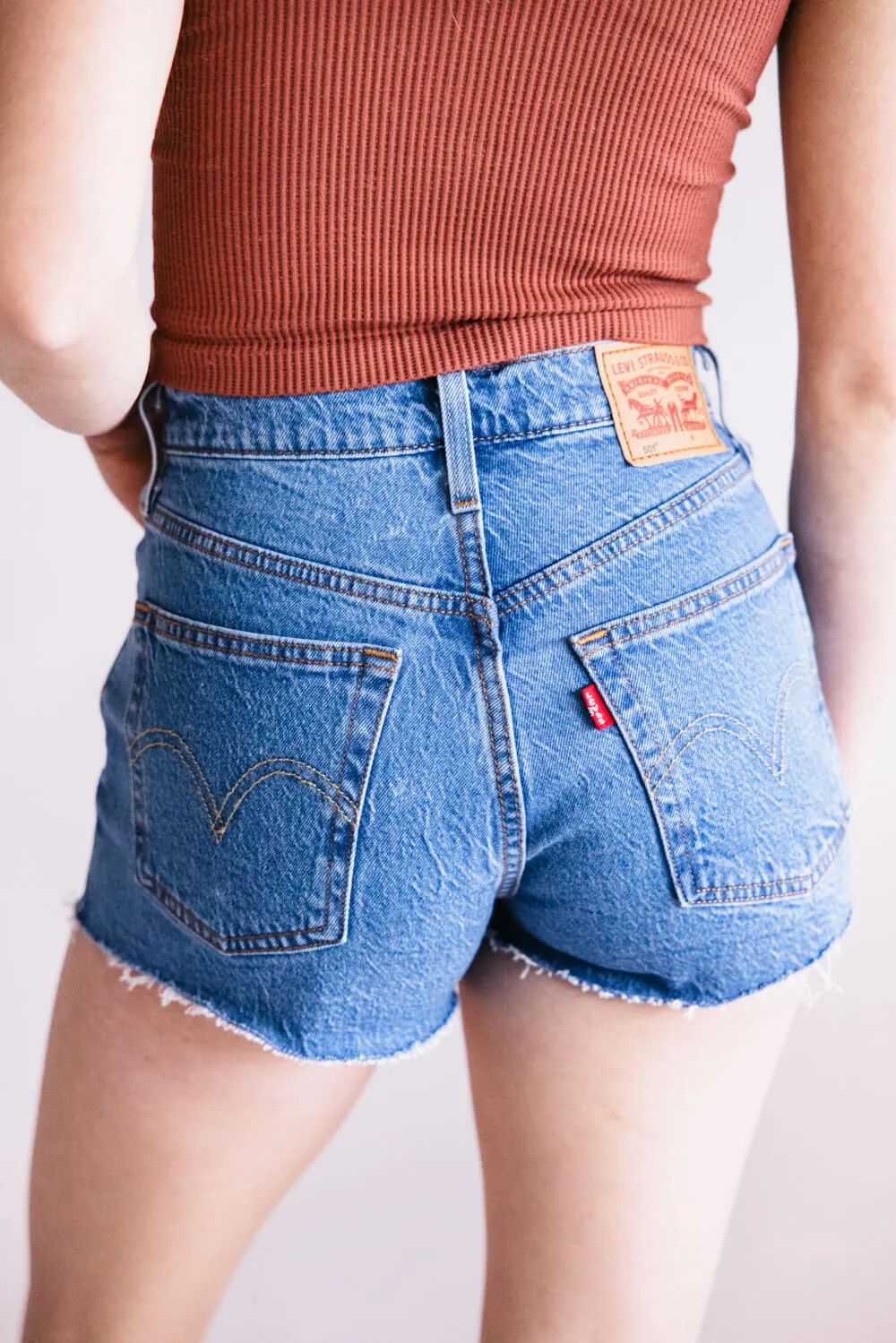 Levi’s 501 Original Multiple Choice Denim Shorts for Women | 56327-0458 sold by Glik’s