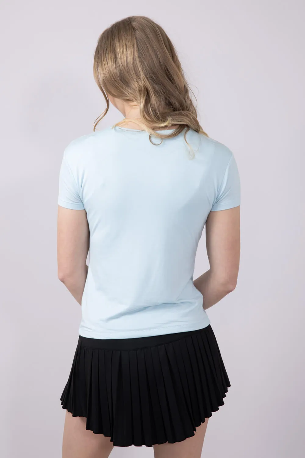 Simply Southern Double Layer T-Shirt for Women in Artic Blue | PP-0125-TEE-DBLYR-ARCTIC sold by Glik’s product image thumbnail 2