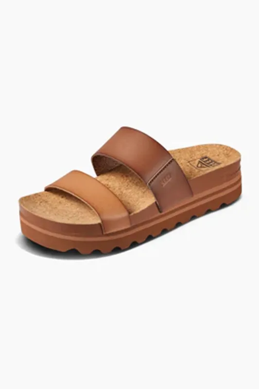Reef Shoes Cushion Vista High Sandals for Women in Espresso Duo | CJ36062 sold by Glik’s