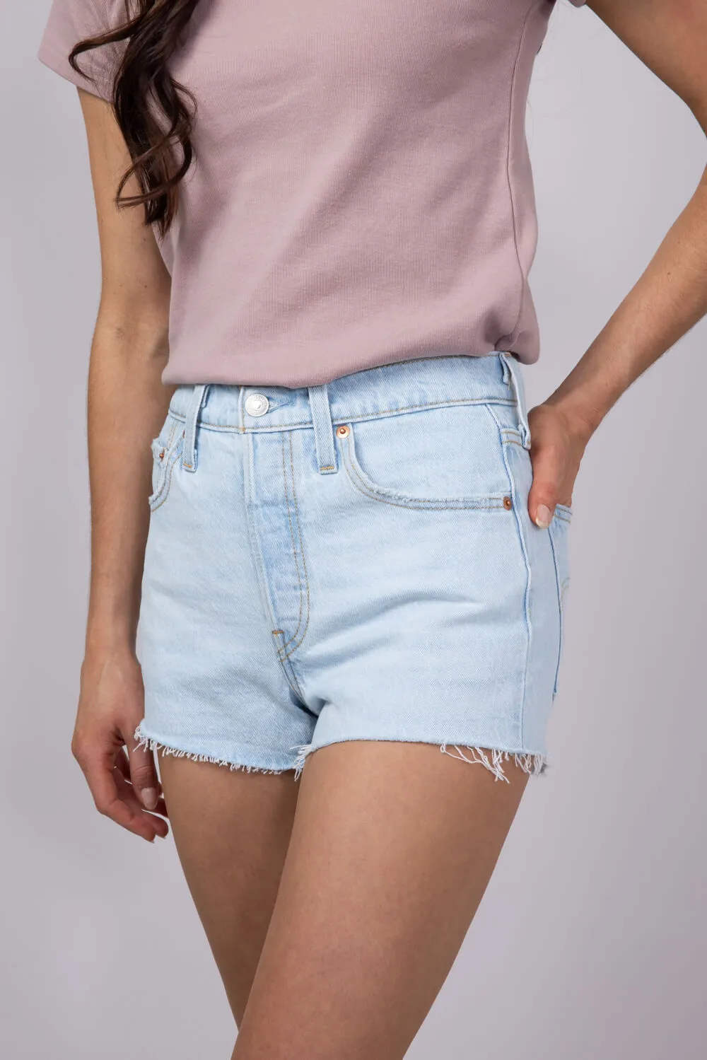 Levi’s 501 Original Disco Nights Denim Shorts for Women | 56327-0476 sold by Glik’s
