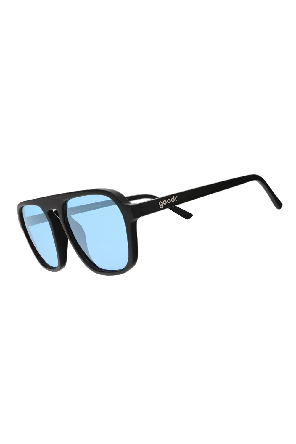goodr Undercover Stunt Double Sunglasses in Black | G00432-RTG-BL1-NR sold by Glik’s
