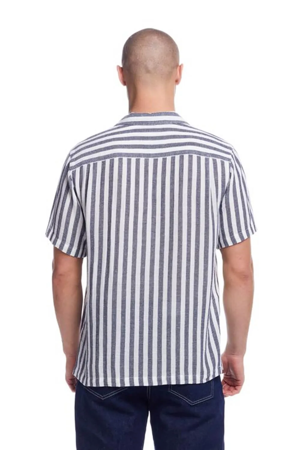 Weatherproof Vintage Air-Tex Weave Button Up Shirt for Men in Insignia Blue | S2584498GK-INSIGNIA BLUE sold by Glik’s product image thumbnail 3