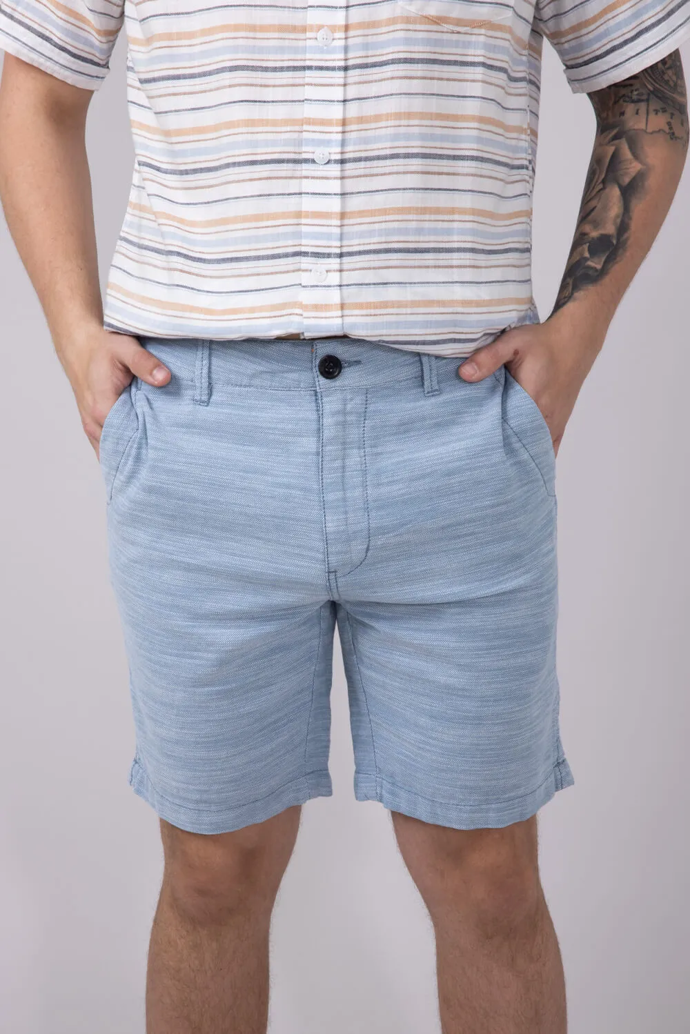 Union Anchor Chino 9” Shorts for Men in Tidal Wave | H180K8P-TIDALWAVE sold by Glik’s