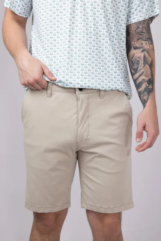 Union Comfort Chino 9” Shorts for Men in Sand | H18RFWT-SAND sold by Glik’s