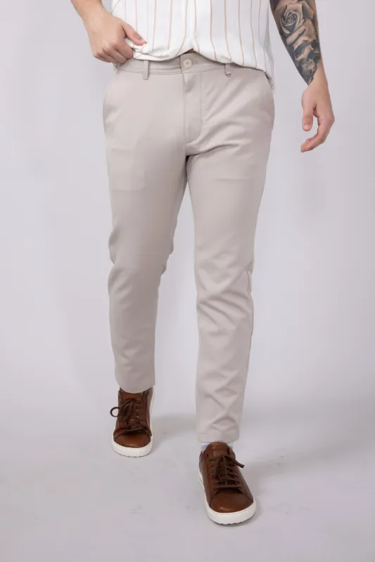 Denim & Flower Dress Pants for Men in Sand | CCH-8520 SAND sold by Glik’s
