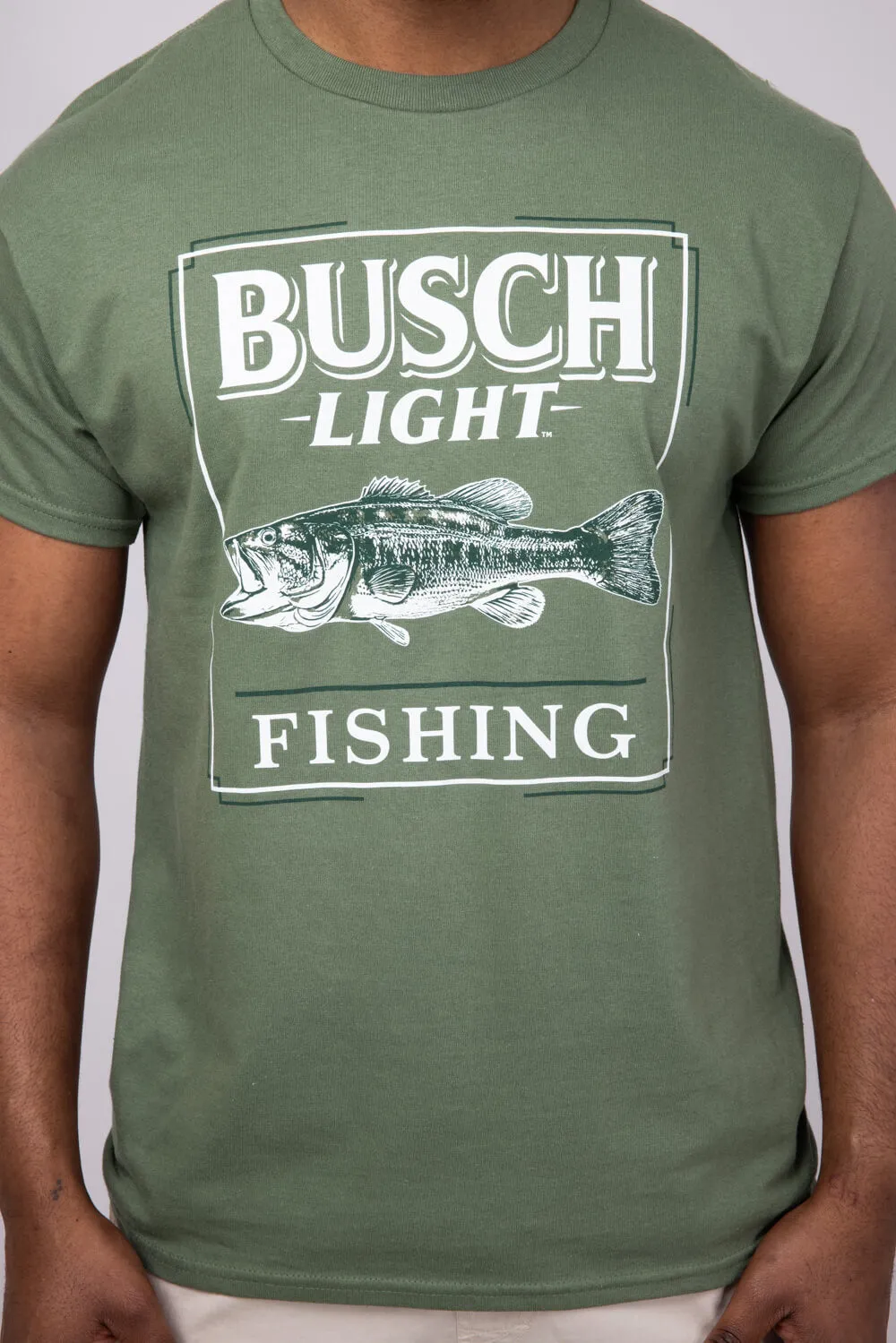 Busch Lite Bass T-Shirt for Men in Green | 16682-632A sold by Glik’s product image thumbnail 2