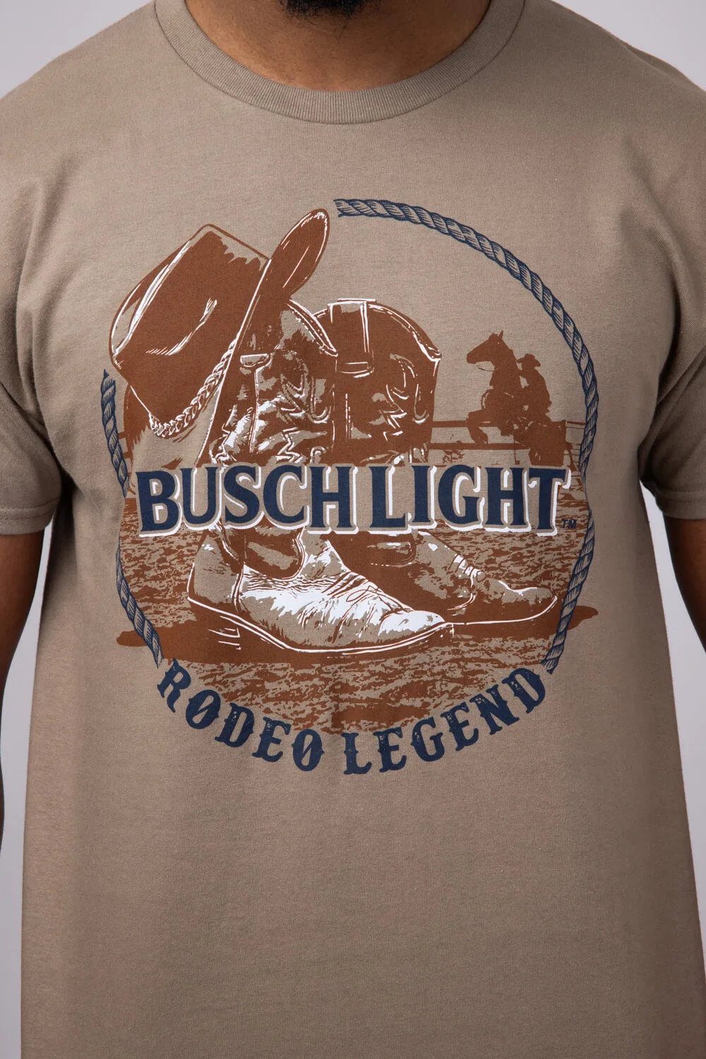 Busch Lite Rodeo T-Shirt for Men in Brown | 16796-606C sold by Glik’s product image thumbnail 2