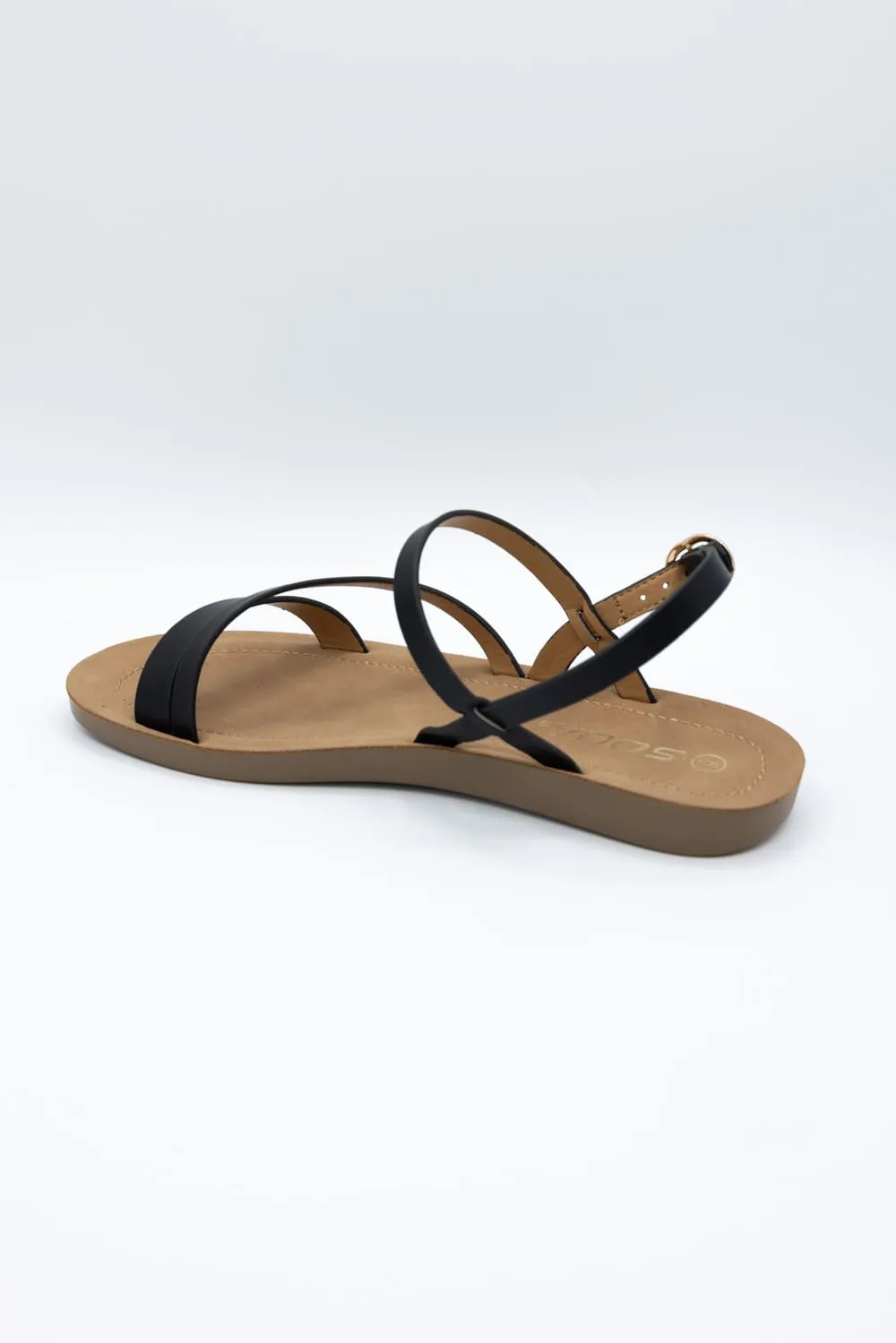Soda Enfold Sandals for Women in Black | ENFOLD-S BLACK sold by Glik’s product image thumbnail 5
