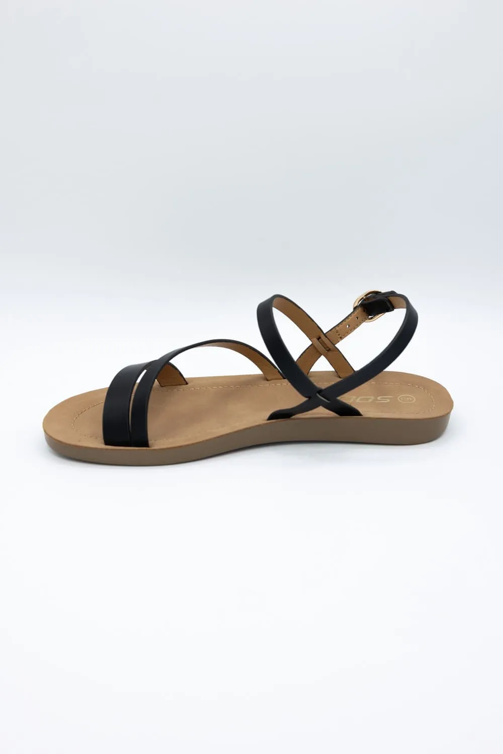 Soda Enfold Sandals for Women in Black | ENFOLD-S BLACK sold by Glik’s product image thumbnail 4