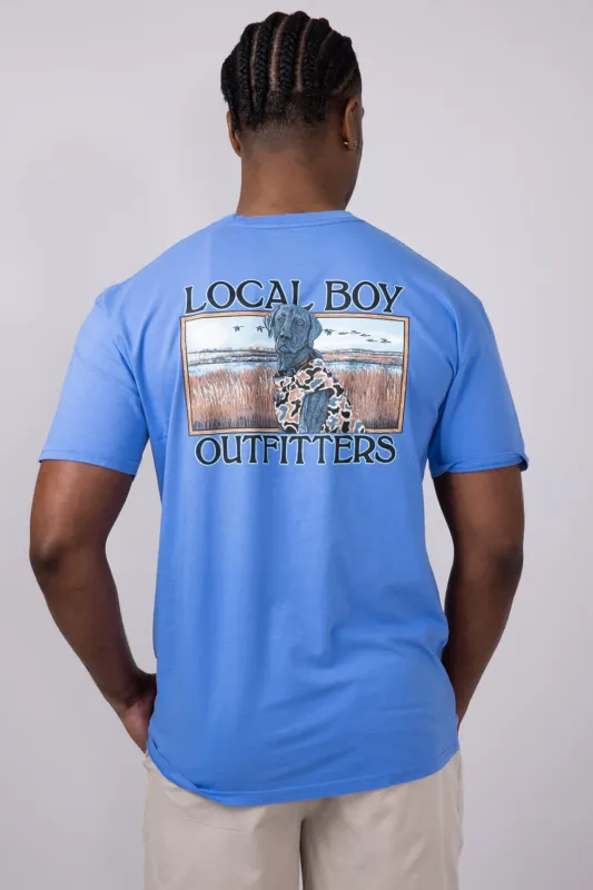 Local Boy Marsh Dog T-Shirt for Men in Marina | L1000376-MARINA sold by Glik’s