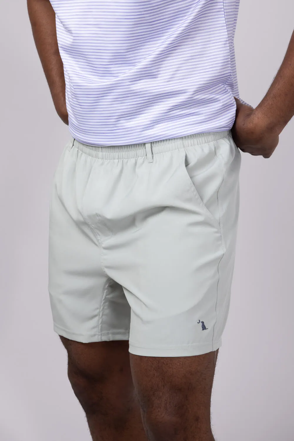 Local Boy Volley Hybrid Shorts for Men in Cool Grey | L1600002-COOLGRY sold by Glik’s product image thumbnail 3