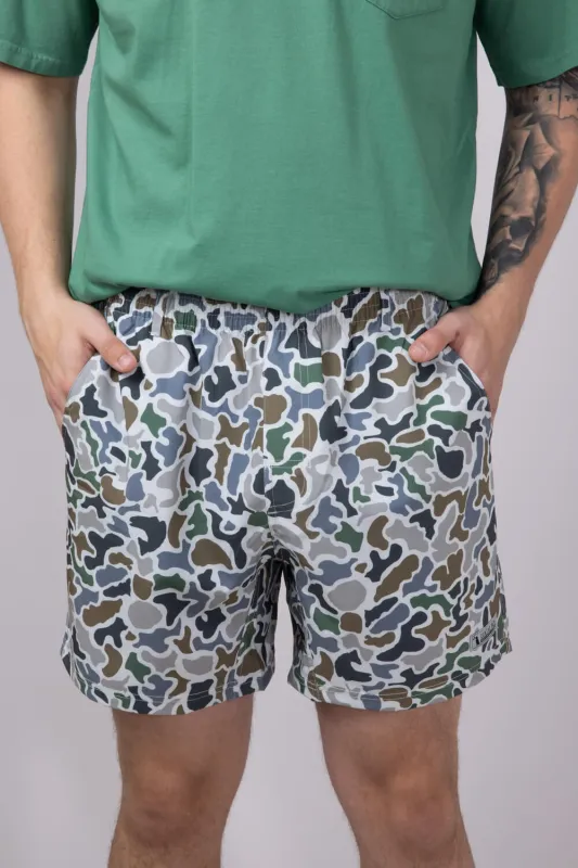 Local Boy Volley Hybrid Shorts for Men in Camo | L1600002-CAMO sold by Glik’s