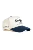 Dad Gang Horsepower Hat for Men in Cream Navy | DGHPNAVY sold by Glik’s