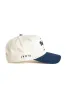 Dad Gang Horsepower Hat for Men in Cream Navy | DGHPNAVY sold by Glik’s