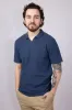 PX Johnny Collar Polo Shirt for Men in Navy | 6PP7013M-NAVY sold by Glik’s