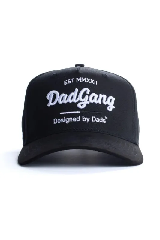Dad Gang Horsepower Hat for Men in Black | HPBLACKONBLACK sold by Glik’s