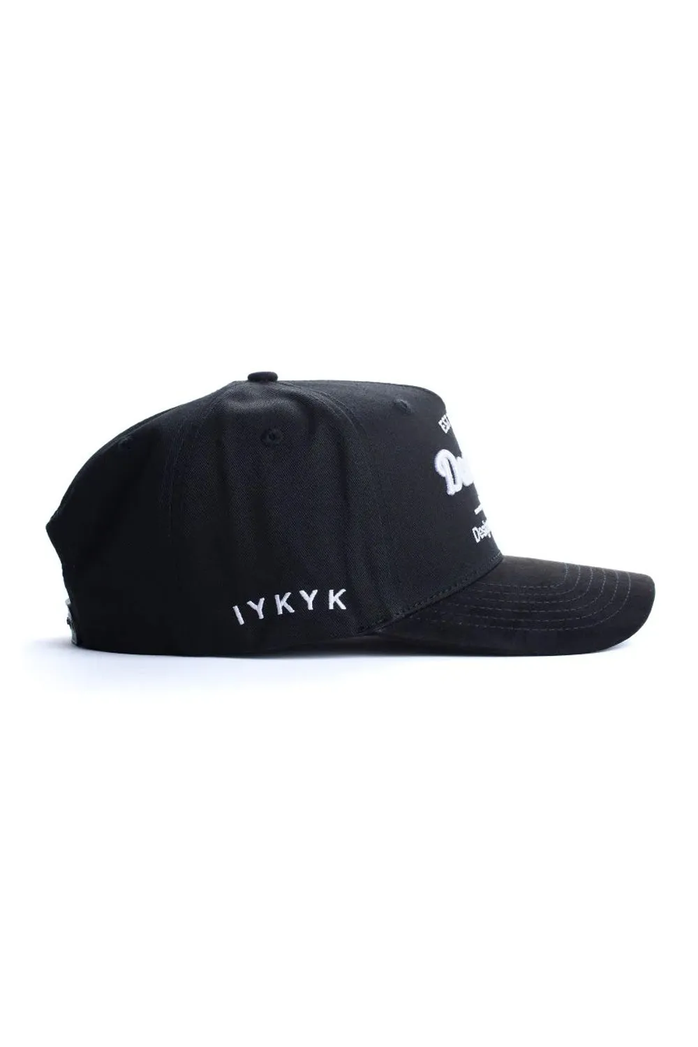 Dad Gang Horsepower Hat for Men in Black | HPBLACKONBLACK sold by Glik’s product image thumbnail 3